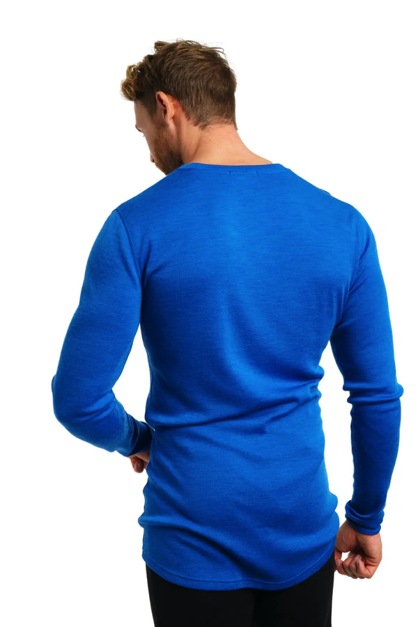 Men's Merino Long Sleeve 250 Cobalt Blue
