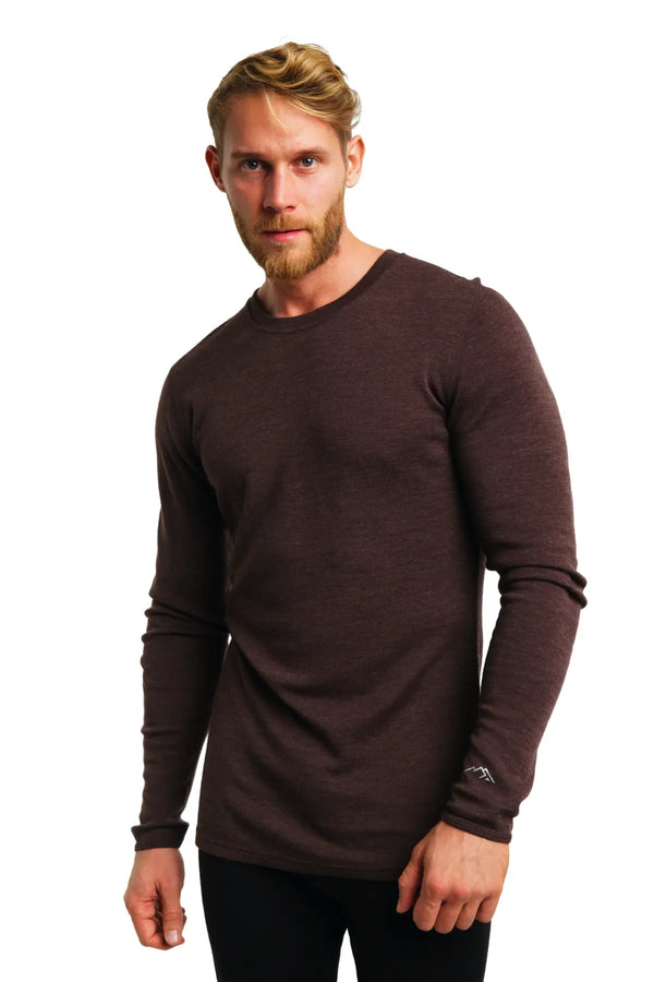 Couple's Merino Long Sleeve 250 Chocolate