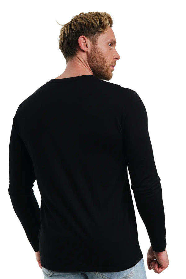 Men's Merino Long Sleeve 165 Black