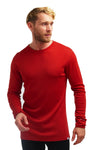 Couple's Merino Long Sleeve 250 Cherry Red