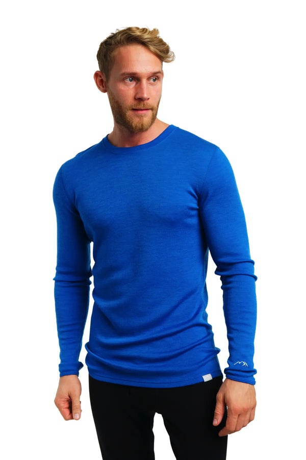Couple's Merino Long Sleeve 250 Cobalt Blue