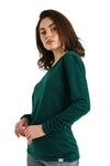 Women's Merino Long Sleeve 165 Forest Green