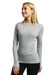 Merino Langarmshirt 250 für Damen Grau Heather