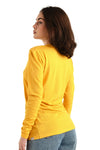 Damen Merino Langarmshirt 165 Gold Merino
