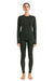 Damen Merino Thermo Set 320 Armeegrün
