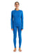 Damen Merino Thermo-Set 320 Ocean Blue