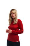 Couple's Merino Long Sleeve 250 Cherry Red