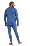 Herren Merino Thermo Set 165 Deep Blue