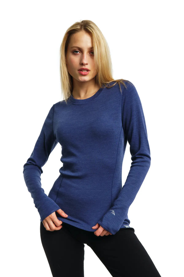 Couple's Merino Long Sleeve 250 Windsor Blue
