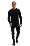 Herren Merino Thermo Set 250 Schwarz