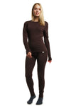 Women's Merino Thermal Set 250 Chocolate