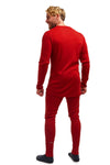 Herren Merino Thermo Set 250 Kirschrot
