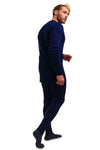 Herren Merino Thermo-Set 250 Navy