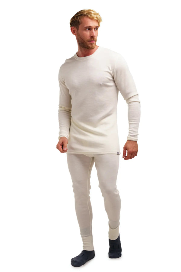 Herren Merino Thermo-Set 250 Natural Merinos