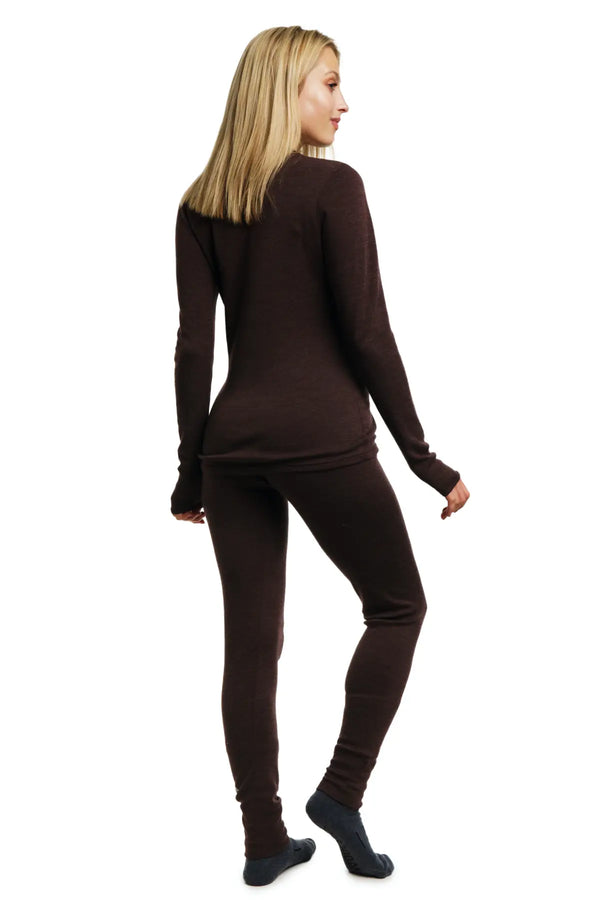 Women's Merino Thermal Set 250 Chocolate