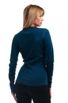 Women's Merino Long Sleeve 250 Deep Teal
