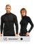Couple's Merino Half Zip Long Sleeve 320 Charcoal Grey