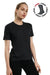 Damen Merino T-Shirt 165 Anthrazit | Rundhalsausschnitt (+Socken)