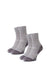 Merino Wool Hiking Socks - (Pack of 2) Heathered Iris