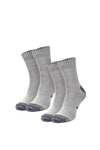 Laufsocken aus Merinowolle - (2er-Pack) Wolkenschwarz