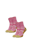 Laufsocken aus Merinowolle - (2er-Pack) Beetroot Olive