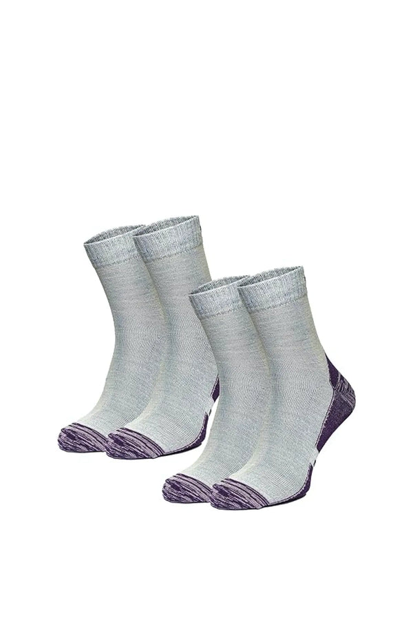 Laufsocken aus Merinowolle – (2er-Pack) Interstellar Blue
