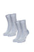 Laufsocken aus Merinowolle – (2er-Pack) Puderblau