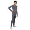 Kids' Merino Set Perfect Gray + Black Beanie