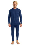 Herren Merino Thermo-Set 165 Navy