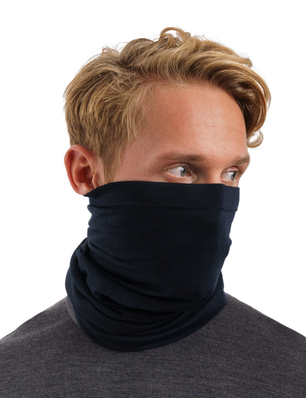 Merino Halstuch 165 Marine