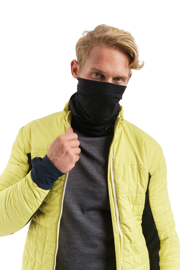 Merino Halstuch 165 Schwarz