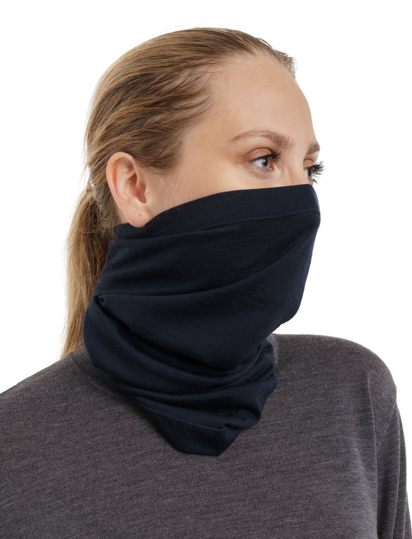 Merino Halstuch 165 Marine