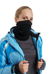 Merino Halstuch 165 Schwarz