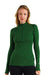 Damen Merino Half Zip Langarmshirt 250 Oliv