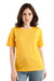 Damen Merino T-Shirt 165 Senfgelb | Rundhals