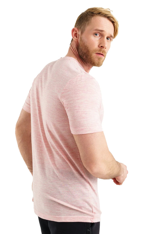 Herren Merino T-Shirt 165 Flamingo (+Socken)