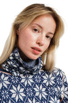 Merino Neck Gaiter 250 Snowflake Navy