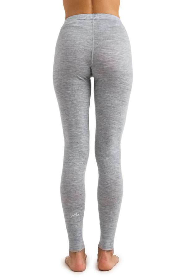 Damen Merinohose 165 Grau meliert