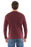 Men's Merino Long Sleeve 170 Bordo Wine