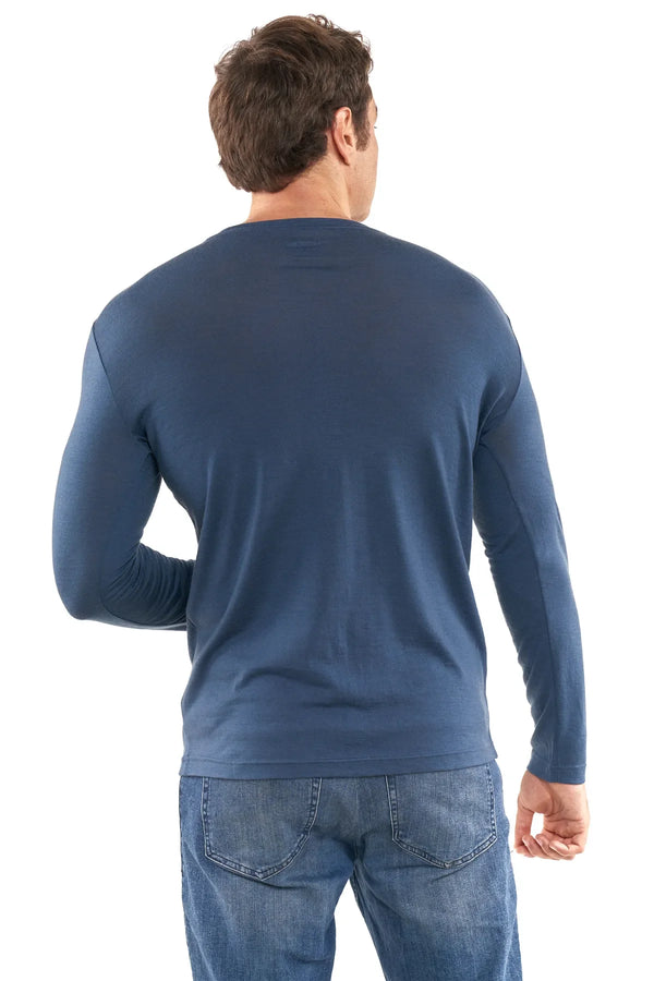 Men's Merino Long Sleeve 170 Chicago Blues