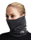Merino Halstuch 165 Heathered Black
