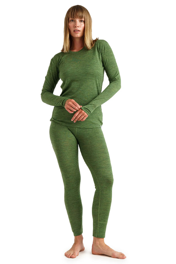Women's Merino Thermal Set 165 Olive Green