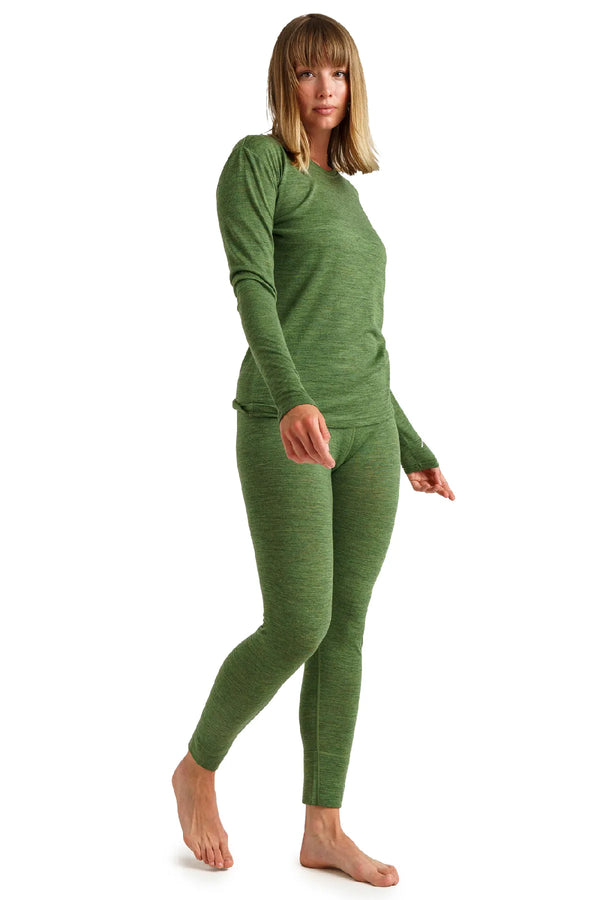 Women's Merino Thermal Set 165 Olive Green