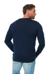 Herren Merino Langarmshirt 190 Dunkelmarine