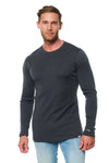 260 Merino Base Layer Langarmshirt Iron Grey – Herren