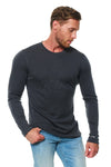 260 Merino Base Layer Langarmshirt Iron Grey – Herren