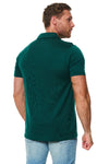 Men's Merino Polo 165 Forest Green