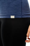 Tanktop aus Merinowolle für Damen Windsor Blue