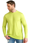 Herren Merino Langarmshirt 170 Electric Green