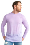 Herren Merino Langarmshirt 170 Helllila